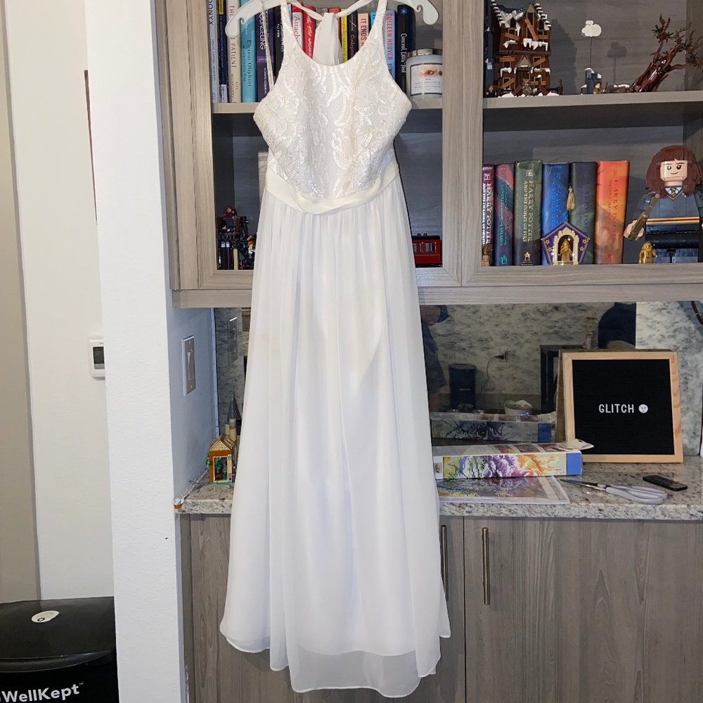 DB Studio White Size 8 Dress